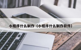 温岭小程序什么制作（小程序什么制作软件）