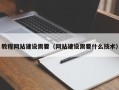 温岭教程网站建设需要（网站建设需要什么技术）